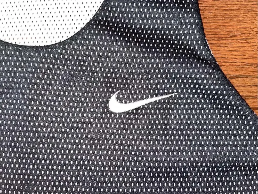 Nike Reversible Mesh Basketball Tank Jersey XL Black White Y2K